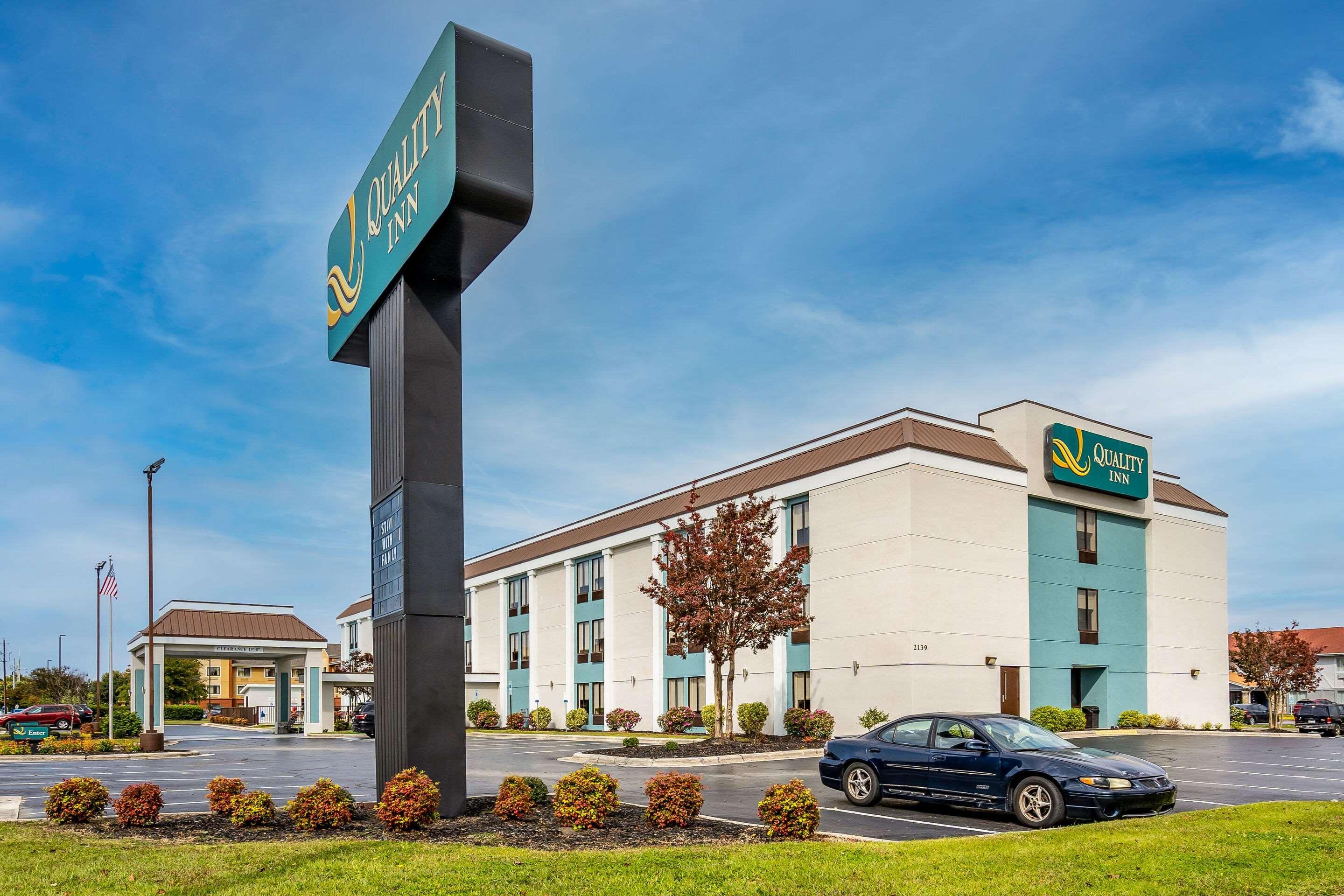 Quality Inn Jacksonville Near Camp Lejeune Buitenkant foto